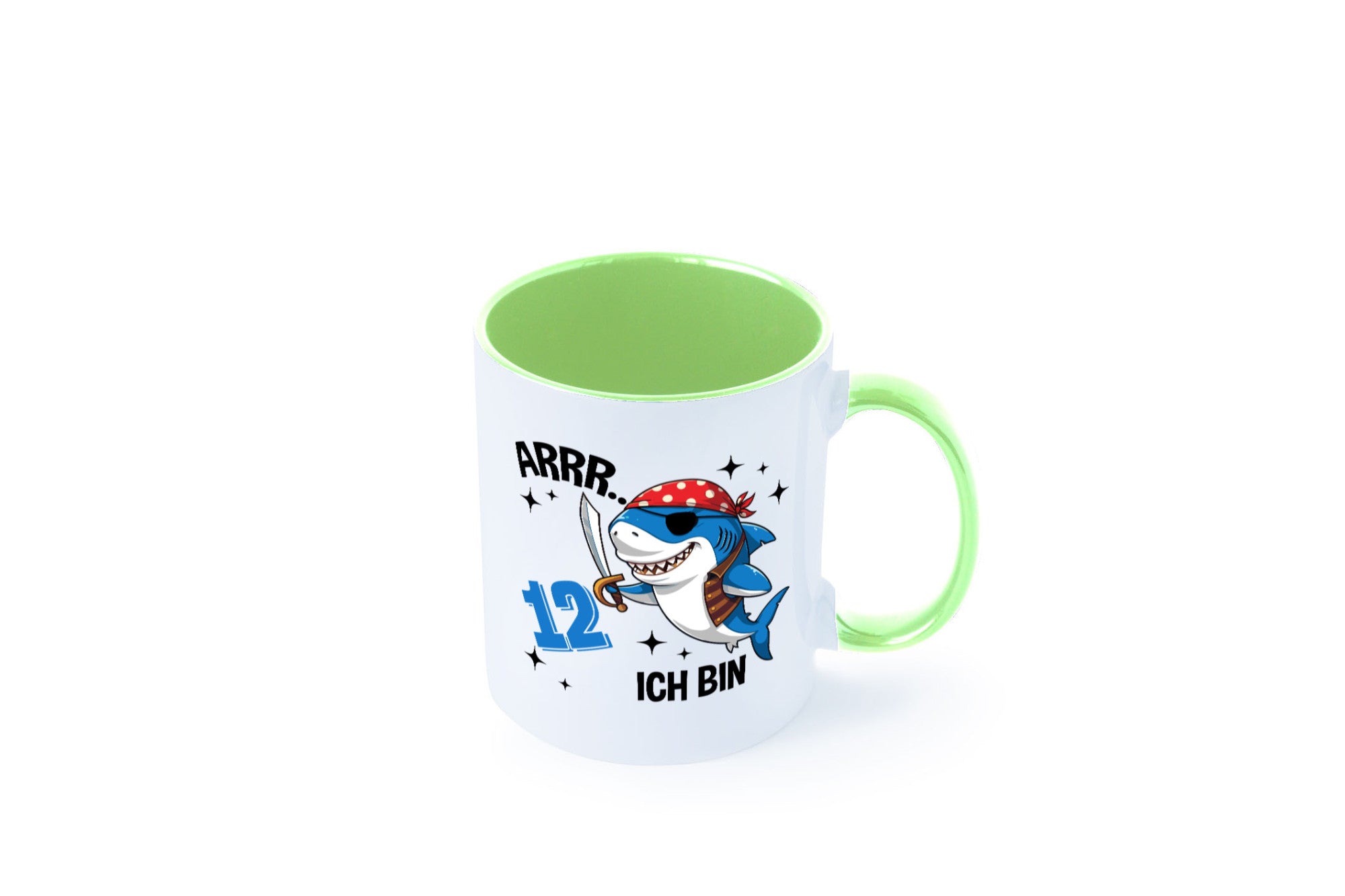 12. Geburtstag | 12 Jahre Arr Pirat Hai Piraten Geschenk Geschenkidee lustiger