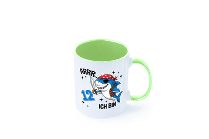 12. Geburtstag | 12 Jahre Arr Pirat Hai Piraten Geschenk Geschenkidee lustiger