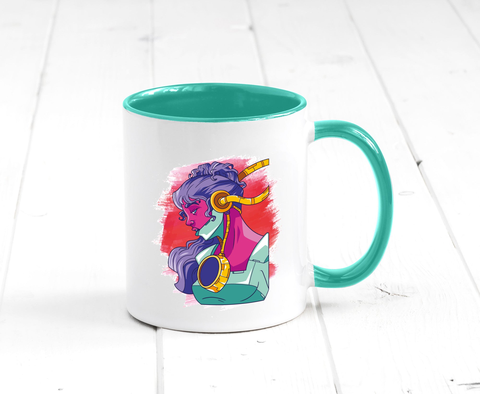 Zeichnung | Kunst Tasse Frauen Motiv cooles Design Humor Geschenkidee