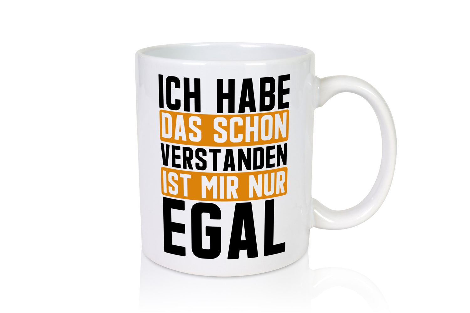 Ist mir nur egal | lustiger Spruch Kollegen Freunde Geschenk Arbeit Büro Tasse