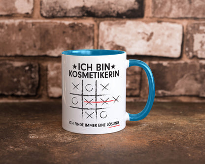 Löse Probleme: Kosmetikerin | Kosmetik Stylistin Geschenk Humor Geschenkidee