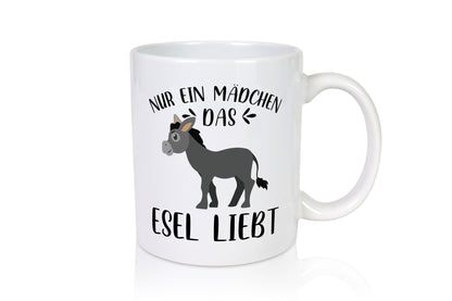 Nur ein Mädchen das Esel Lieb | Tiere Liebhaber Geschenkidee Tierliebhaber