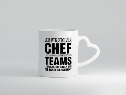 Stolzer Chef Humor Arbeit Kollegen Büro Geschenkidee Tasse