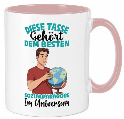 Im Universum: Sozialpädagoge | Pädagoge lustiger Spruch Geschenk Humor
