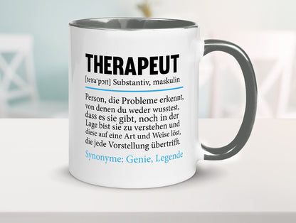 Therapeut | Psychotherapie Therapie Beruf lustig Humor Arbeit Kollegen Büro