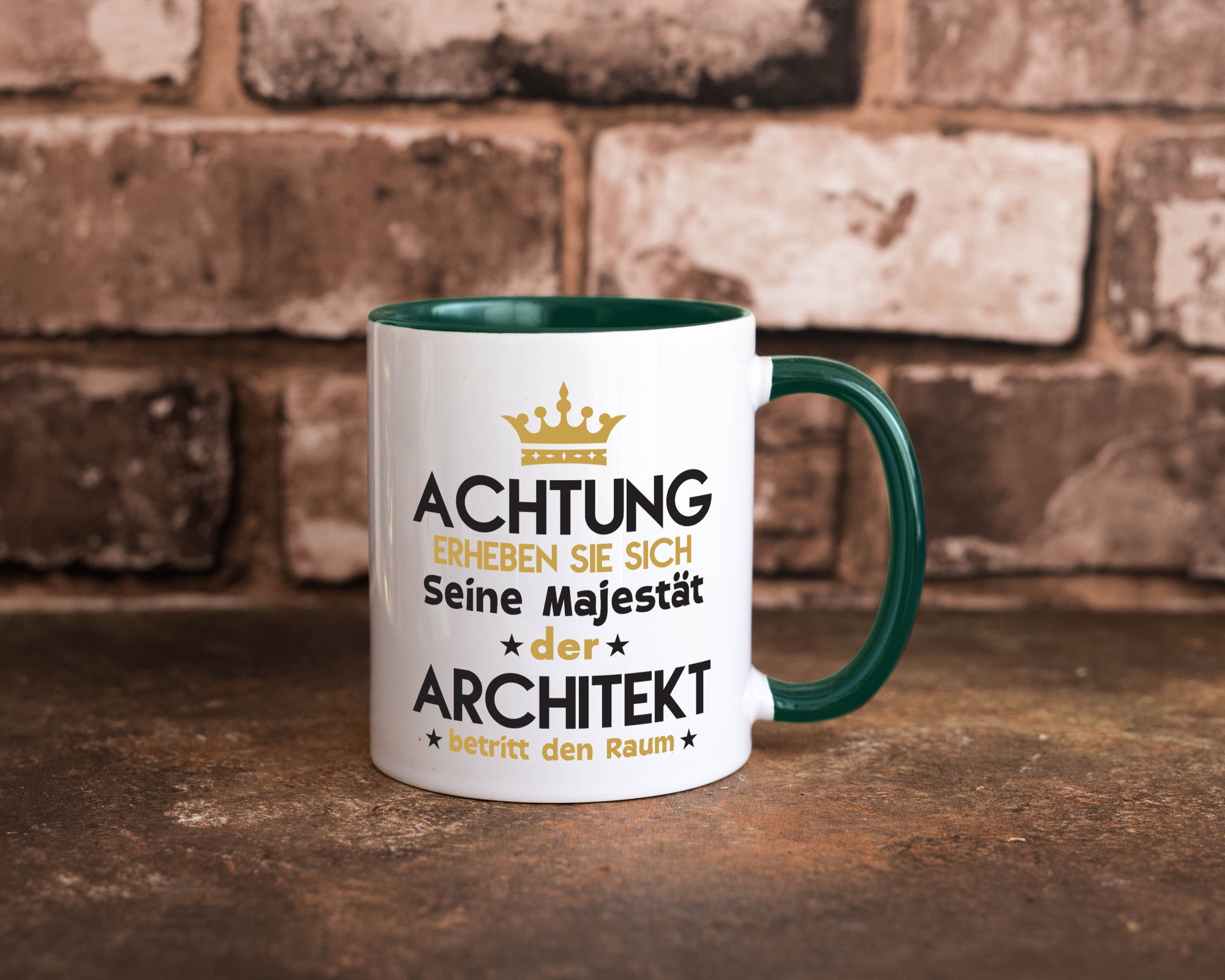 Seine Majestät Architekt | Architektur Büro Geschenkidee Arbeit Kollegen Humor