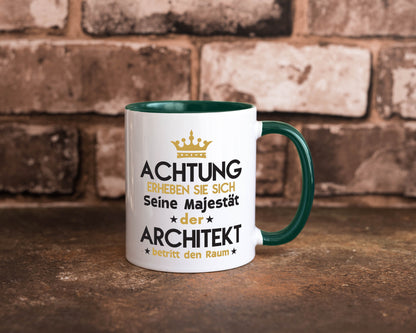 Seine Majestät Architekt | Architektur Büro Geschenkidee Arbeit Kollegen Humor