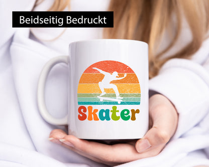 Skater | Retro Skateboarding Skateboard Geschenk Humor Geschenkidee lustiger