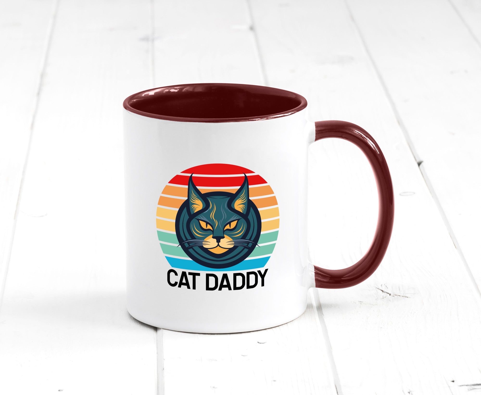 Cat Daddy | Katzenpapa niedliche Katze Tierliebhaber lustiger Spruch Geschenk