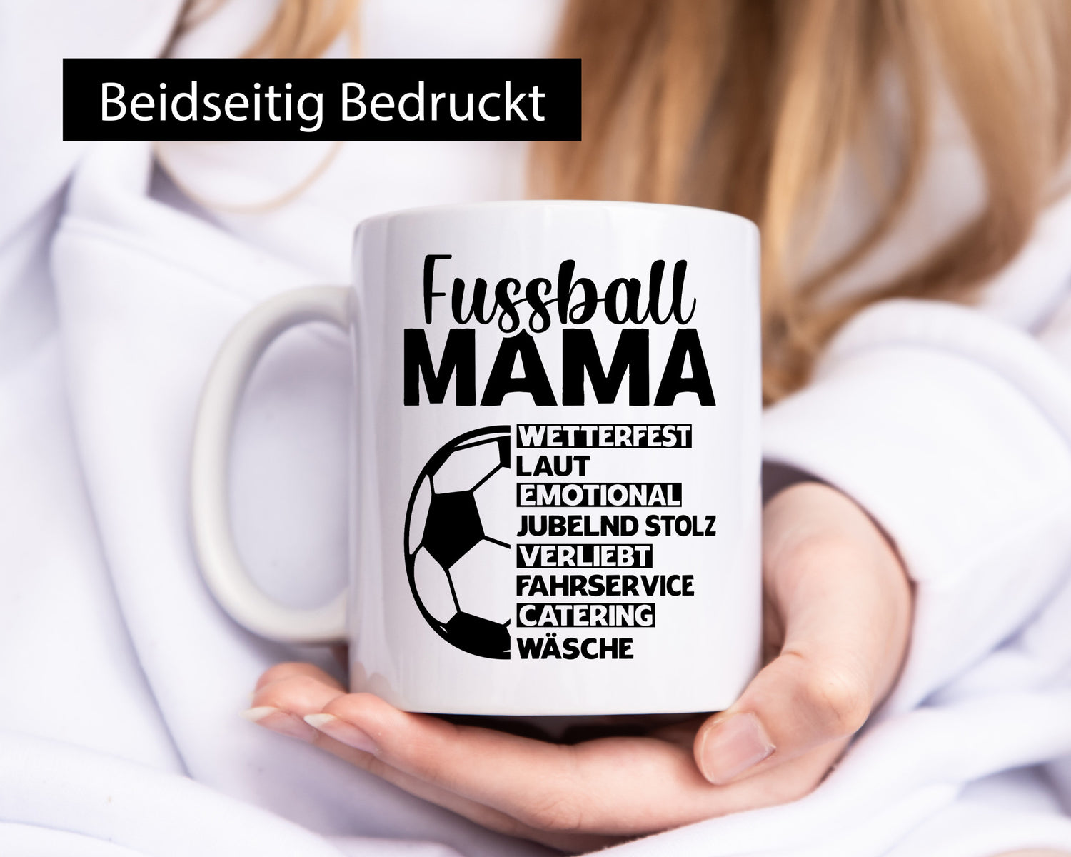 Fußball Mama | Muttertag lustig Familie Geschenkidee Geschenk Tasse