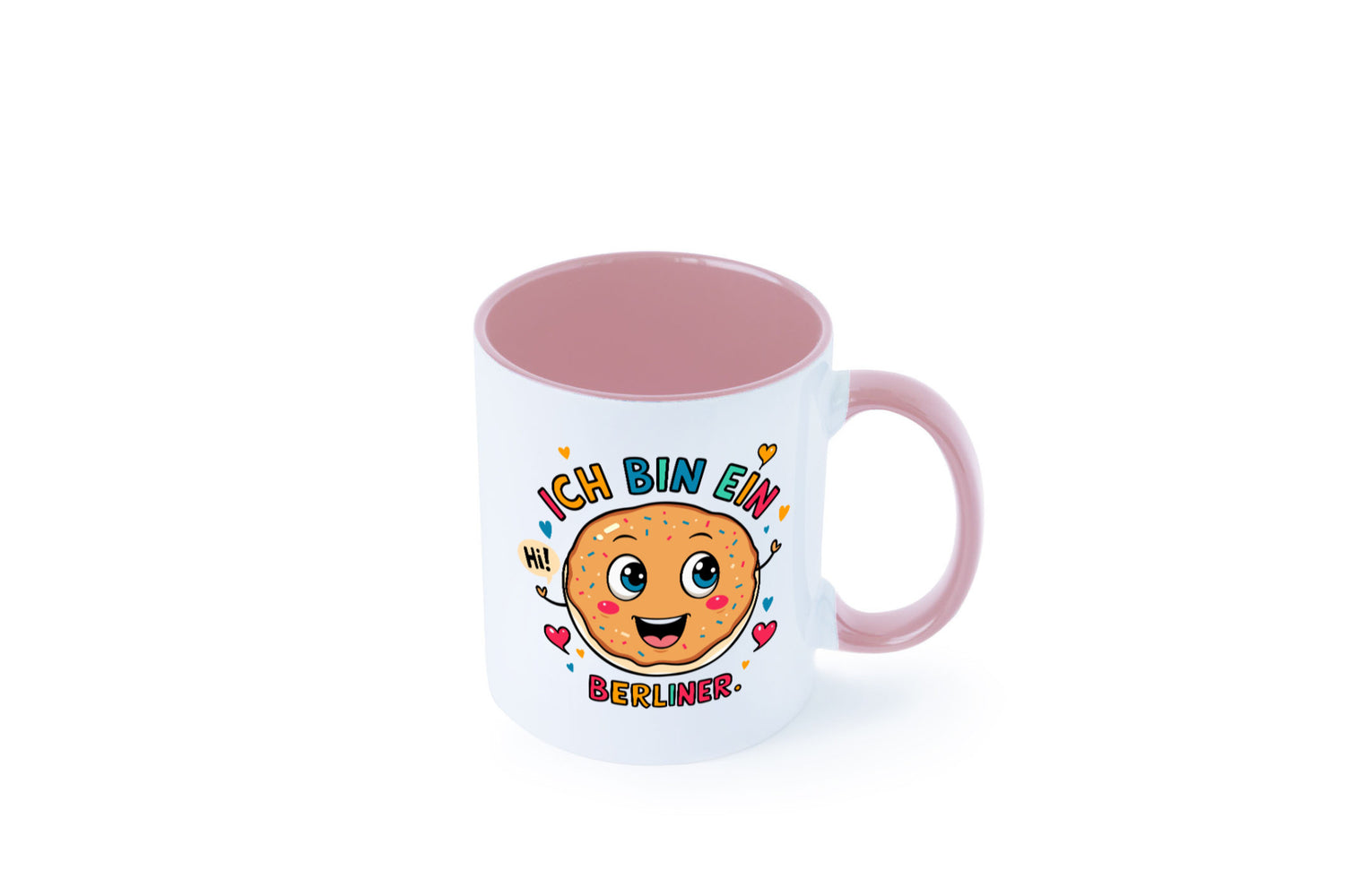Ich bin ein Berliner | Krapfen Pfannkuchen Humor Geschenkidee Tasse