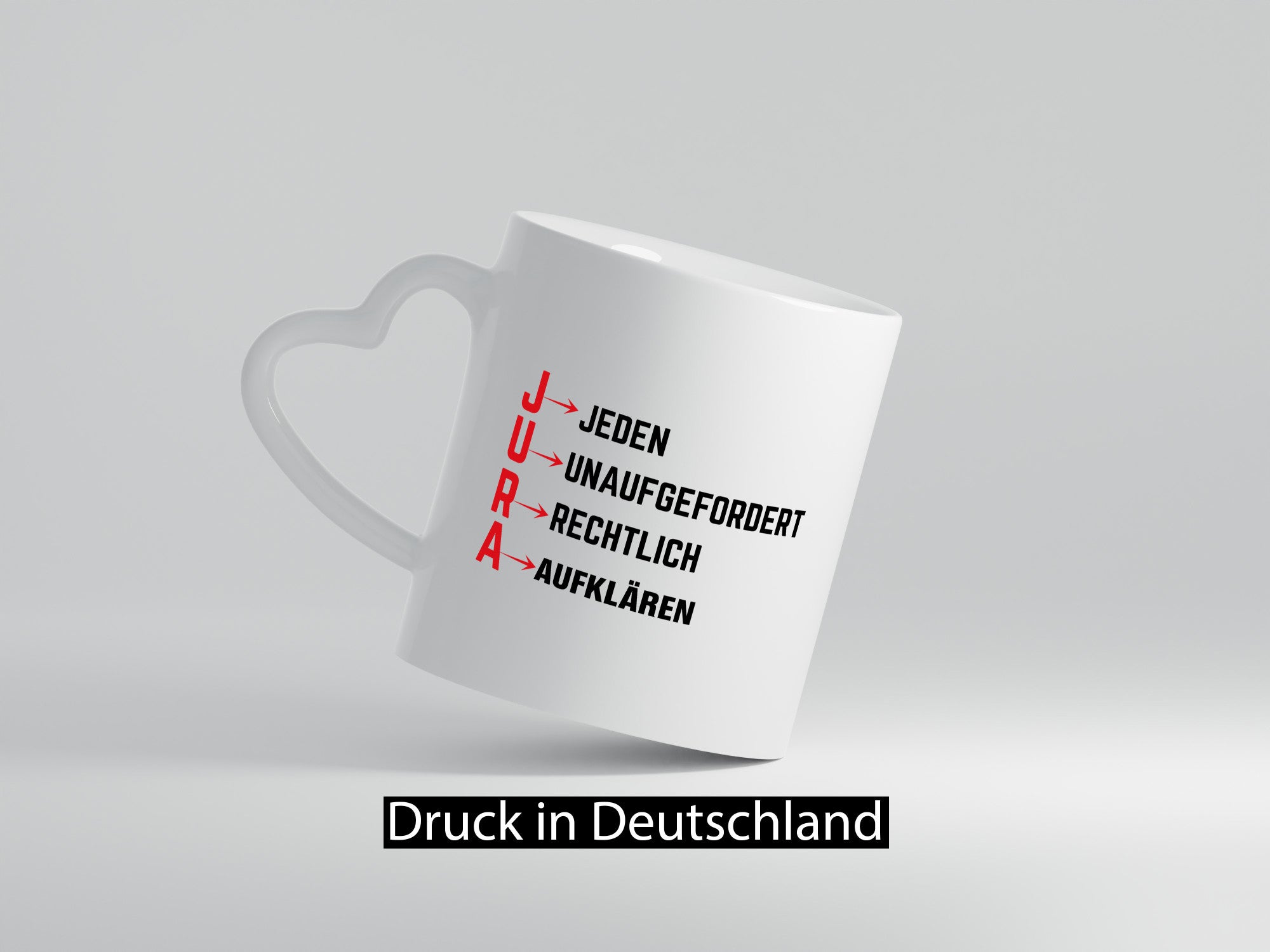 Jura | Anwalt Jurist lustiger Spruch Geschenk Humor Geschenkidee Tasse