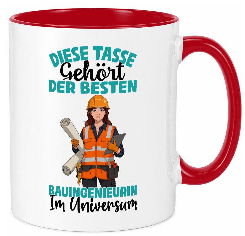 Im Universum: Bauingenieurin | Ingenieurin lustiger Spruch Geschenk Humor