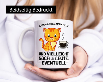 Ich mag Kaffee lustiger Spruch Geschenk Humor Geschenkidee Tasse