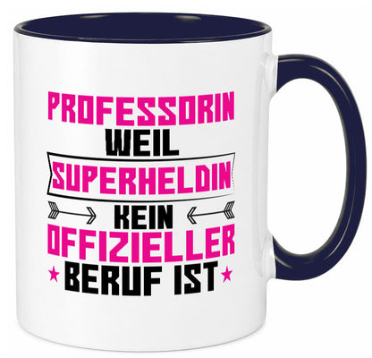 Superheldin Professorin | Uni Universität Geschenk Humor Geschenkidee lustiger