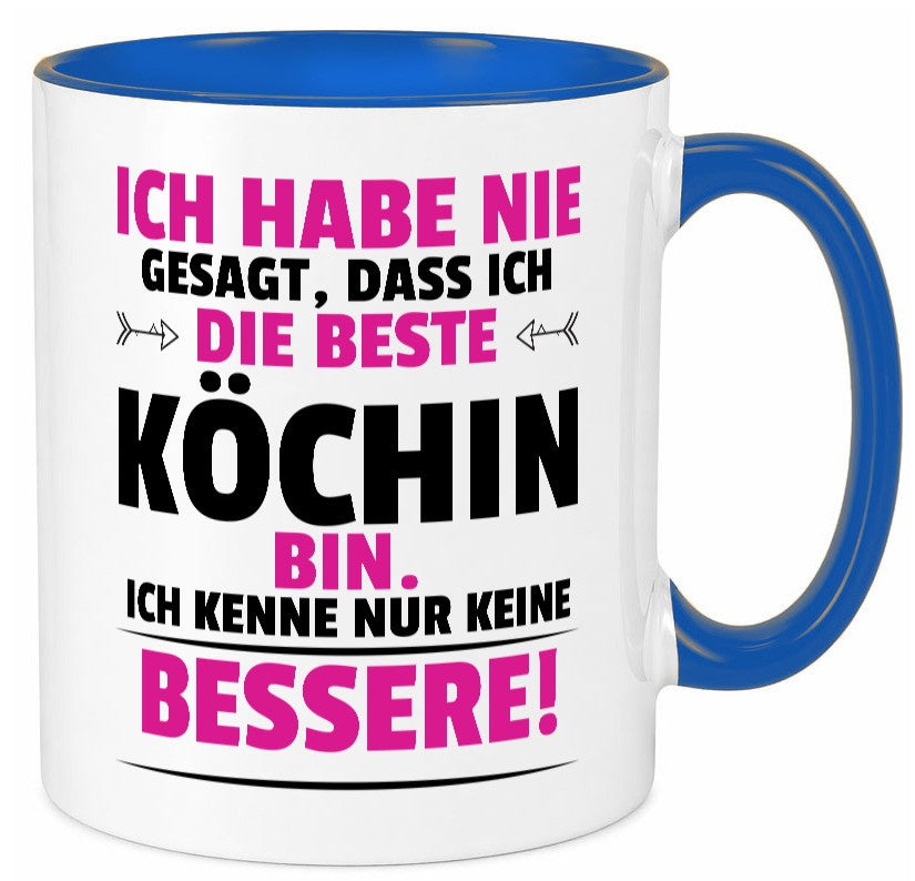 Die Beste Köchin | Chefköchin Chefkoch lustig Arbeit Kollegen Büro Geschenk Tasse