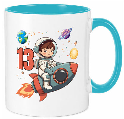 13. Geburtstag | 13 Jahre Astronaut Weltraum lustiger Spruch Geschenk