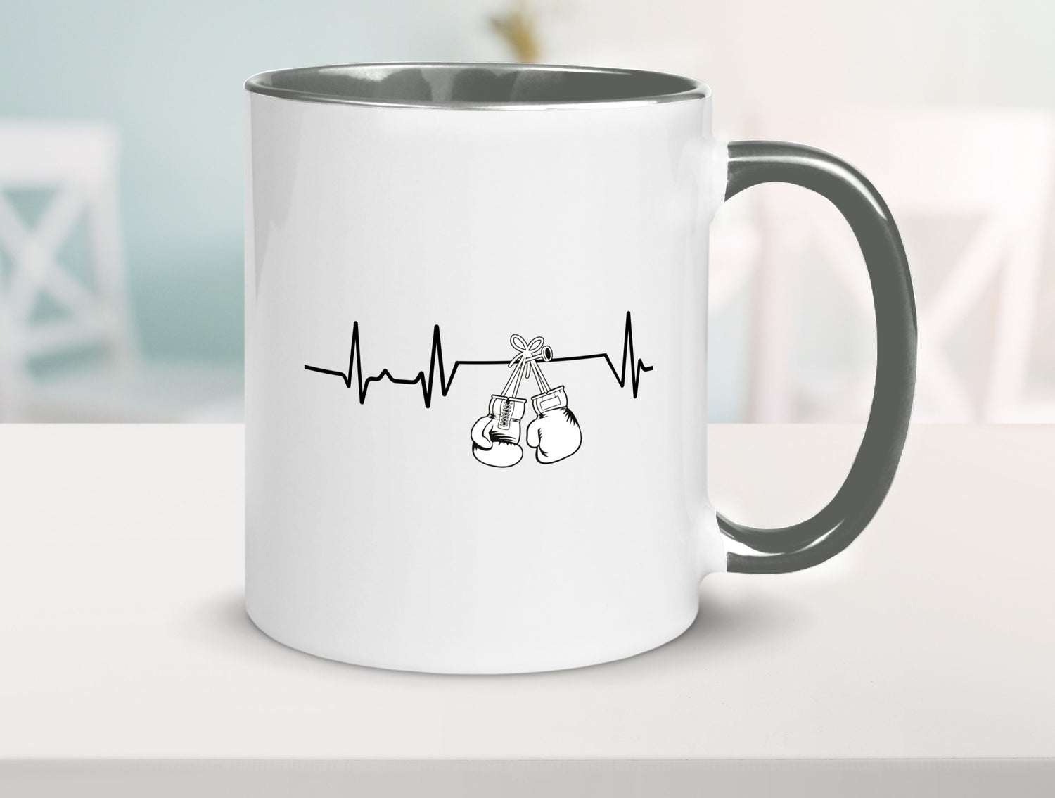 Boxen Herzschlag | Boxhandschuhe Boxer Sport lustig Humor Geschenkidee Geschenk