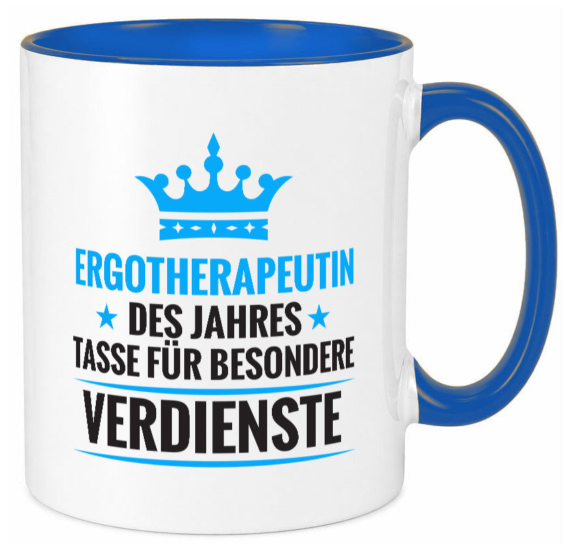 Besonderer Verdienst: Ergotherapeutin | Ergotherapie lustig Humor Geschenkidee
