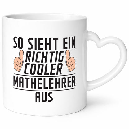 Richtig Cooler Mathelehrer | Lehrer Mathe Lustig Humor Geschenkidee Geschenk