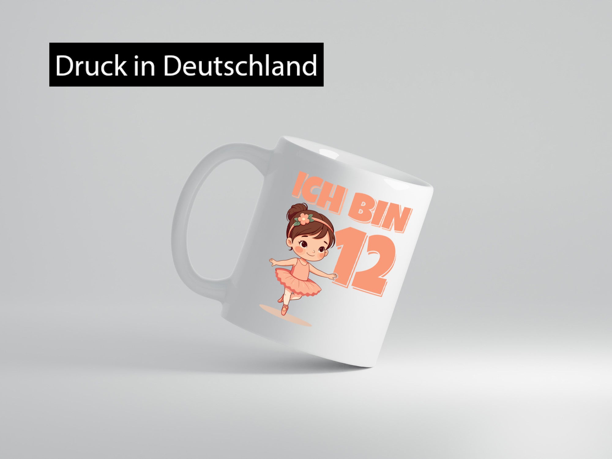 12 Geburtstag | Jahre Ballerina Mädchen Ballet Geschenkidee Humor Tasse