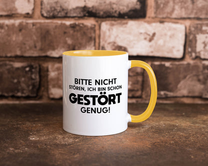 Bitte nicht stören | ich bin gestört Crazy lustig Humor Geschenkidee Geschenk