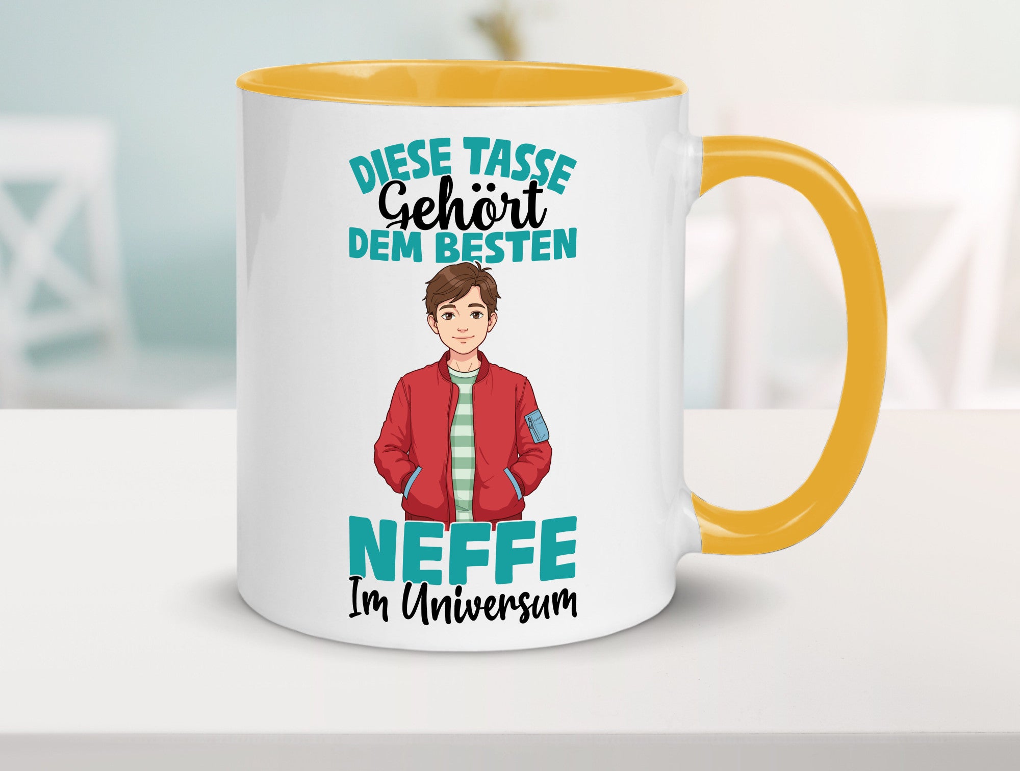 Im Universum: Neffe Familie | Onkel Bruder Bester lustig Geschenkidee Geschenk