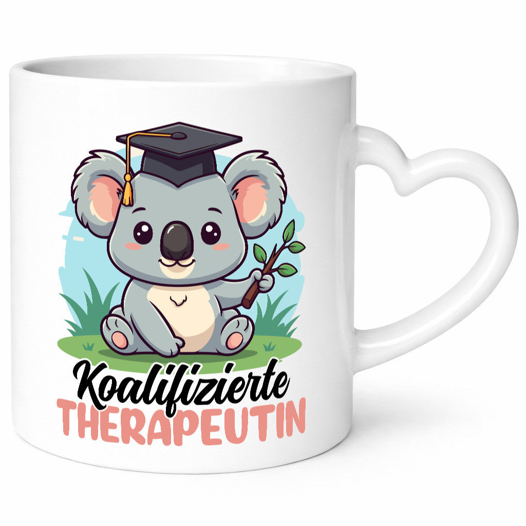 Koalifizierte Therapeutin | Psychotherapie Therapie Humor Geschenkidee Tasse