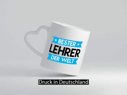Bester Lehrer | Schule Beruf Schüler Geschenkidee Arbeit Kollegen Büro Humor
