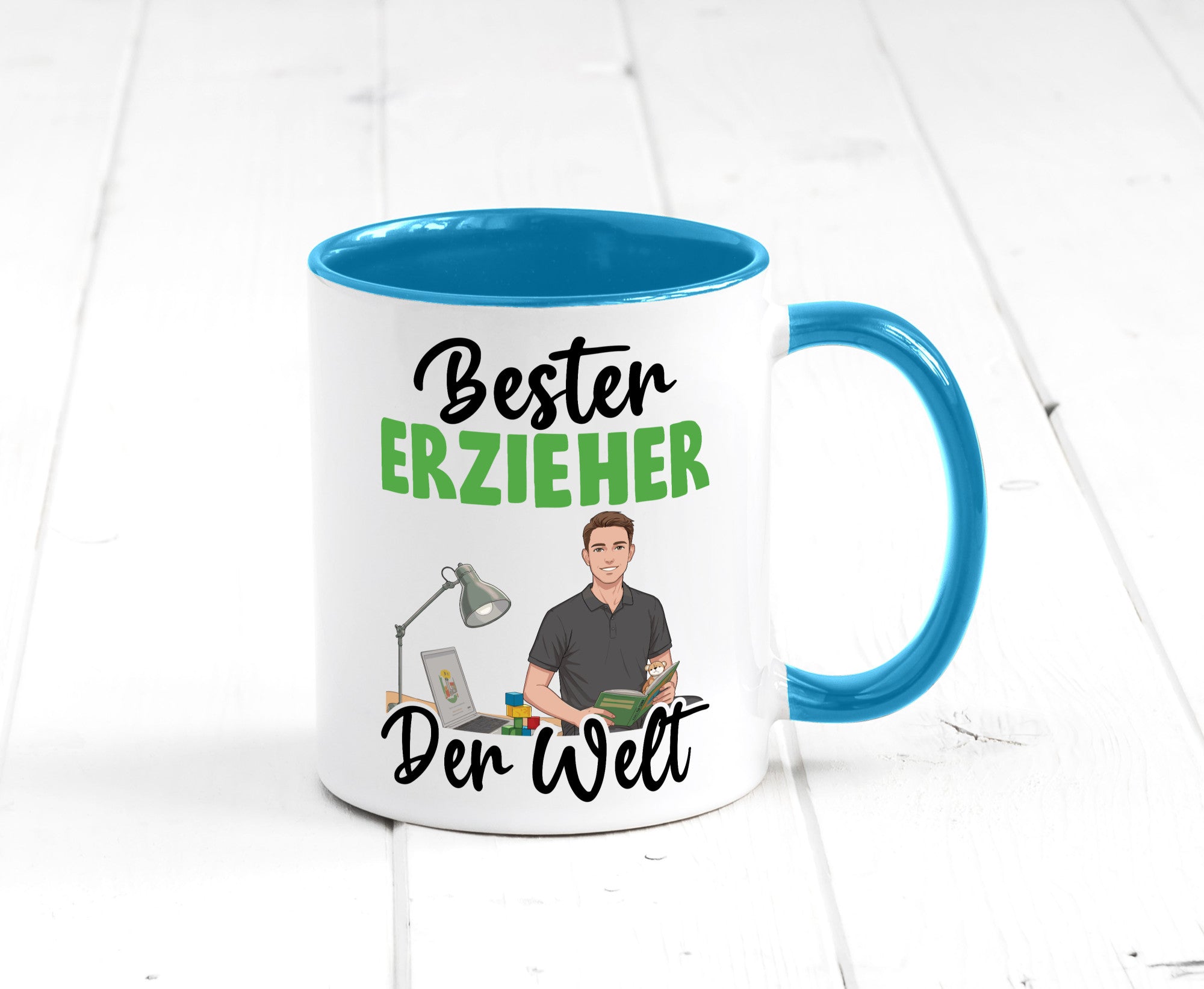 Bester Erzieher | Pädagoge Schule v2 Geschenk Humor Geschenkidee lustiger