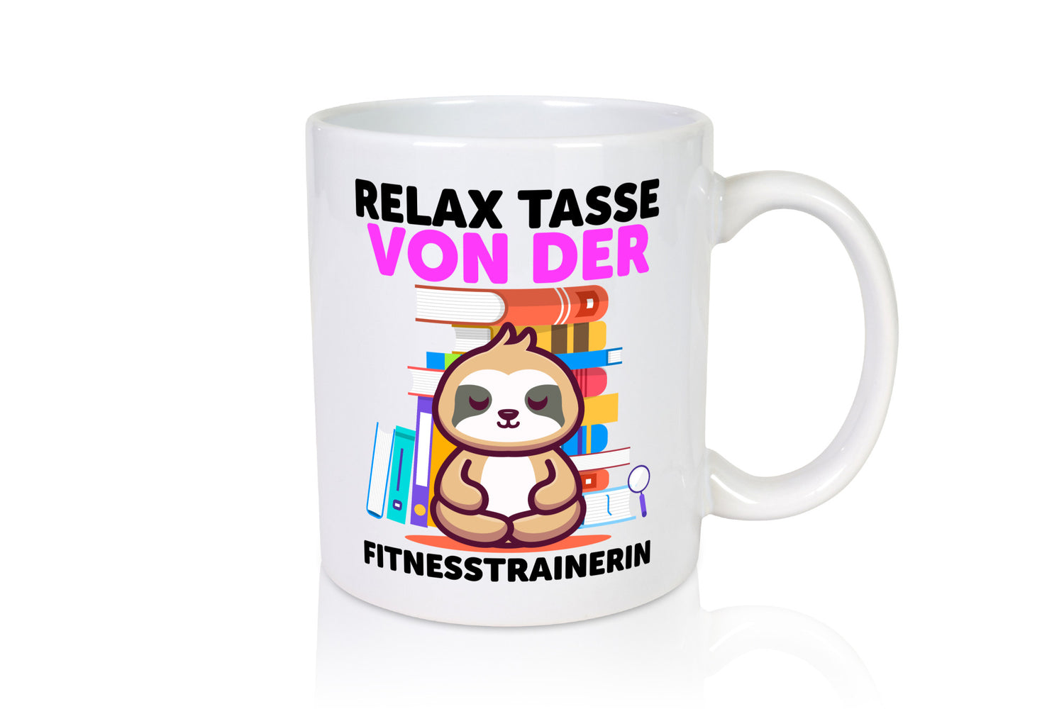 Relax Tasse: Fitnesstrainerin | Trainerin Sport lustig Humor Geschenkidee