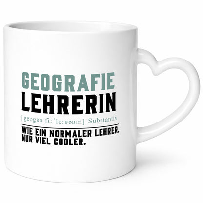 Geographielehrerin | Lehrer Unterricht Lieblingslehrerin Geschenk Humor