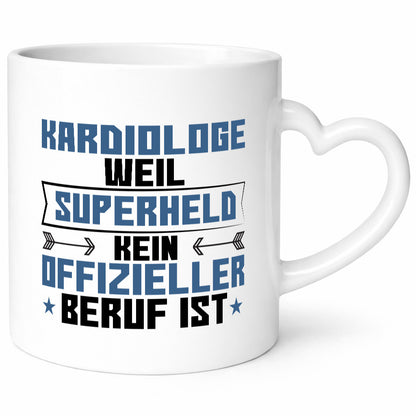 Superheld Kardiologe | Kardiologie Geschenk Humor Geschenkidee lustiger Spruch