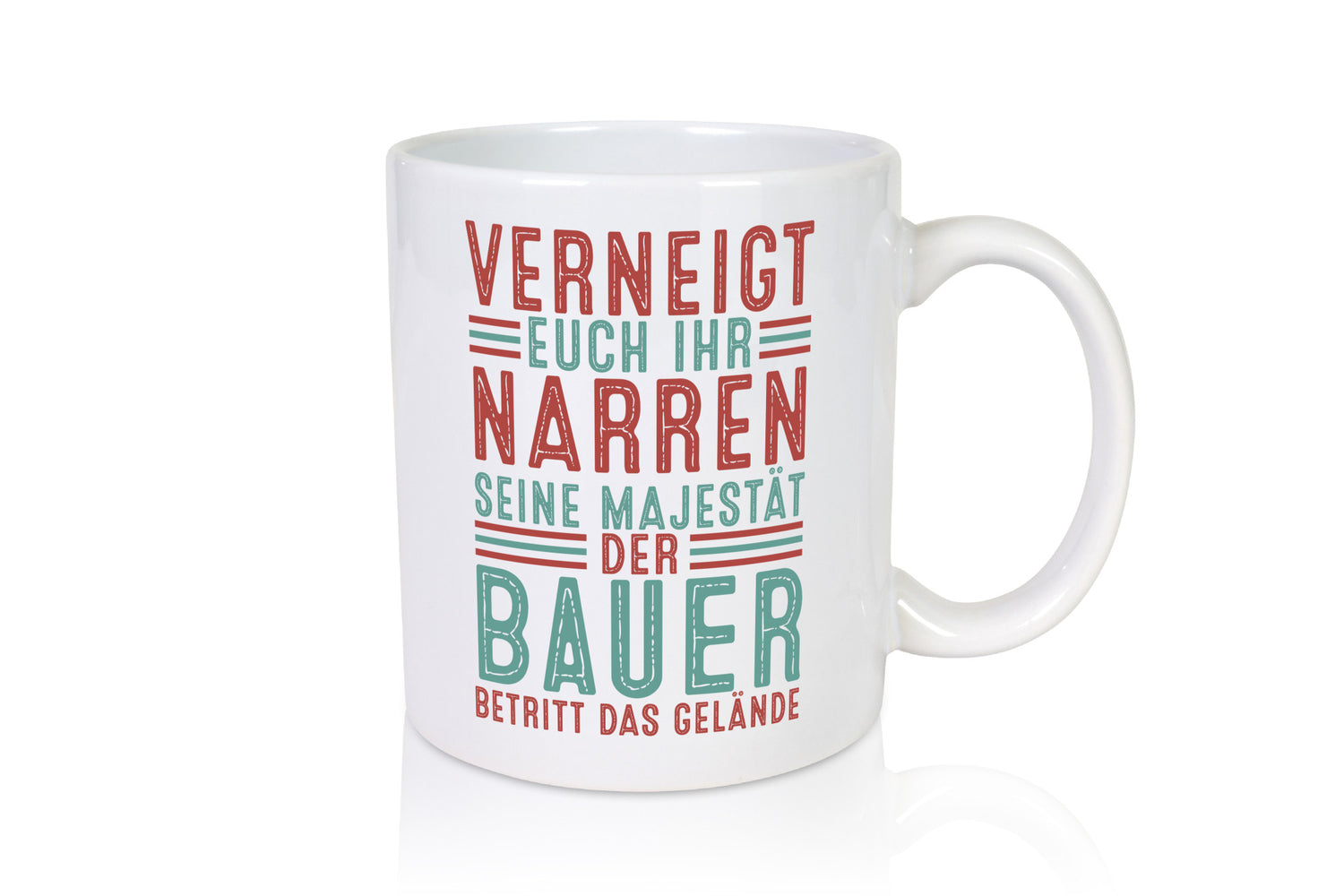 Verneigt euch: Bauer | Bauernhof Landwirtschaft v2 lustig Humor Geschenkidee