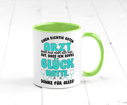 Richtig guter Arzt | Dankeschön Tasse Ärzte Spruch vl9 Humor Geschenkidee