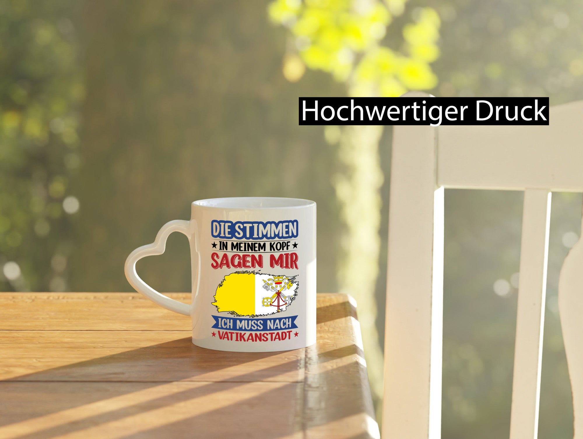 Vatikanstadt | Urlaub Stimmen in meinem Kopf Traumland Geschenk Humor