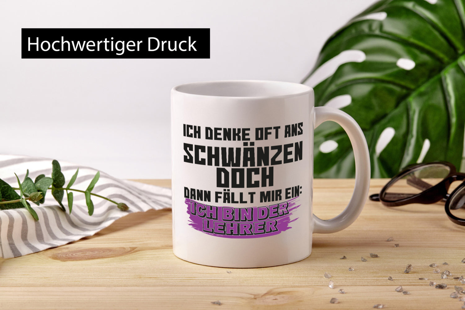 Ich bin der Lehrer | Beruf Tasse Schule Humor Geschenkidee Arbeit Kollegen Büro