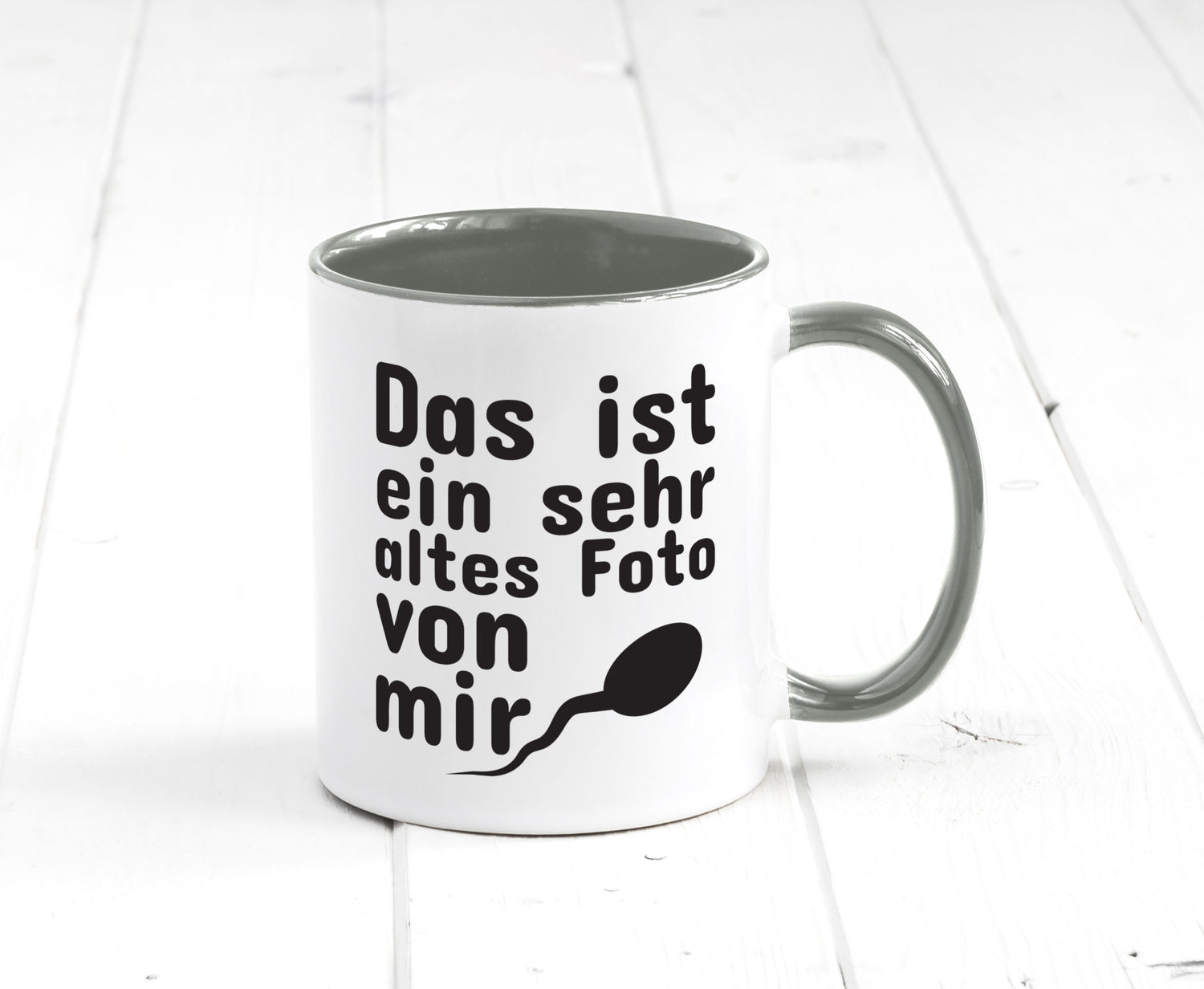 Sehr altes Foto von mir | lustige Tasse Männer Humor Geschenk Geschenkidee