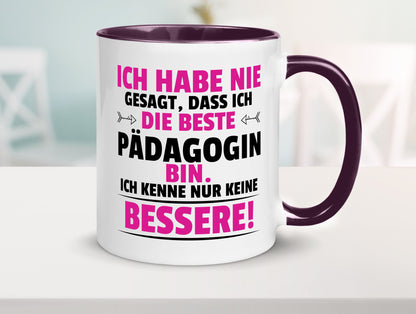 Die Beste Pädagogin | Pädagogik Geschenk Humor Geschenkidee lustiger Spruch