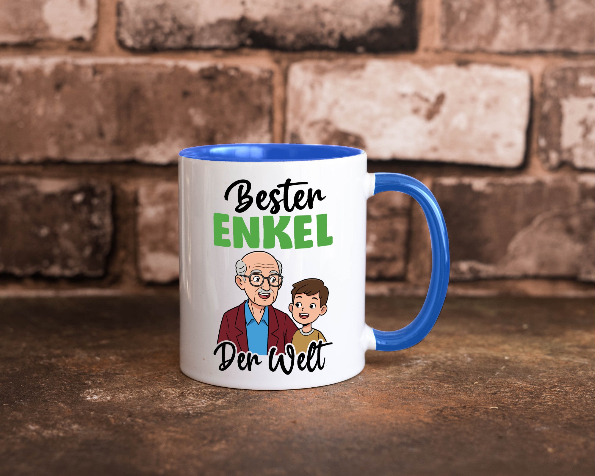 Bester Enkel | Großmutter Großvater Oma Opa lustiger Spruch Geschenk Familie