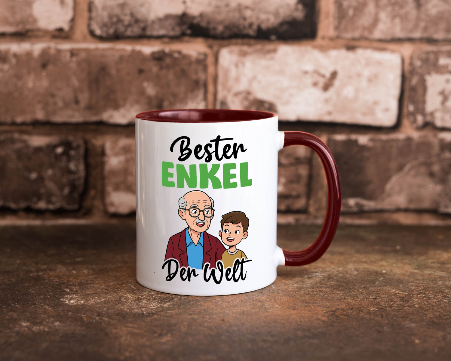 Bester Enkel | Großmutter Großvater Oma Opa lustiger Spruch Geschenk Familie