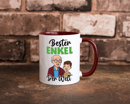 Bester Enkel | Großmutter Großvater Oma Opa lustiger Spruch Geschenk Familie