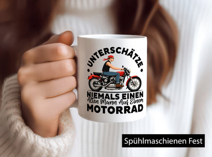 Biker Spruch | Männer Tasse Motorradfahrer Motorrad vl1 lustig Humor