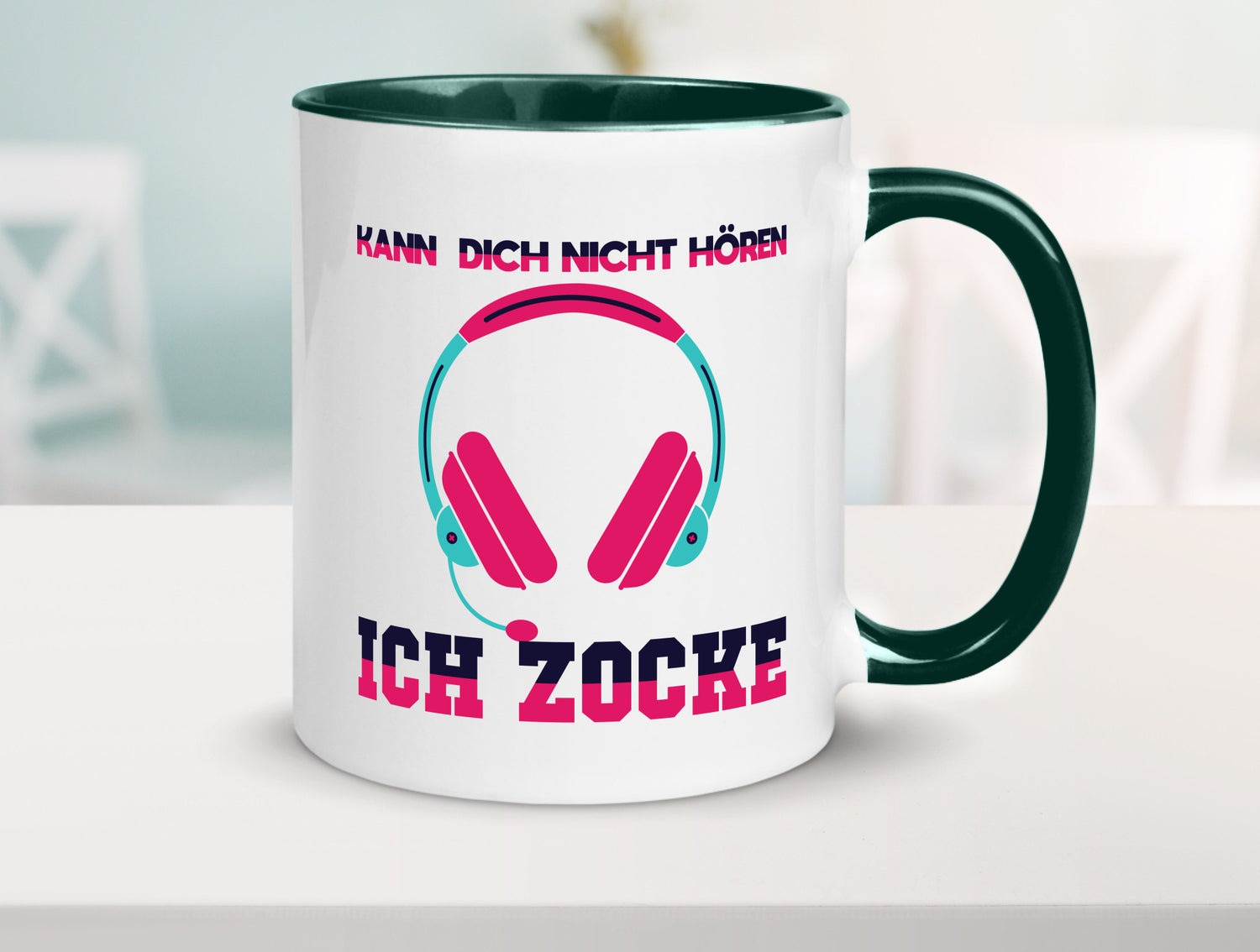 Kann dich nicht hören ich Zocke | Gamer Zocken Zocker Geschenkidee Humor Tasse