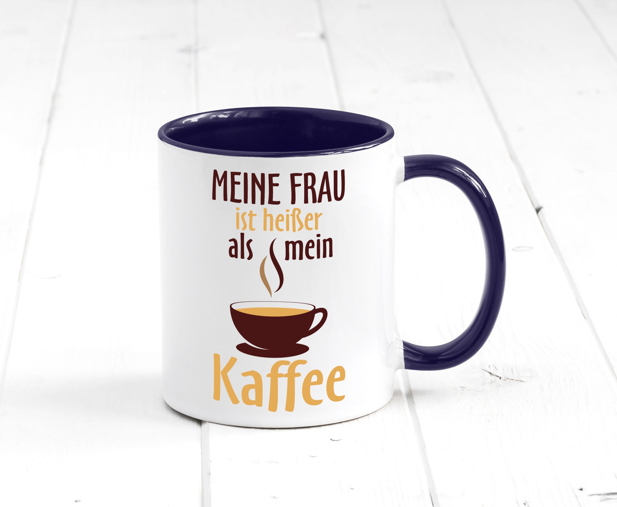 Meine Frau ist heißer als Kaffee | Ehe Partnerschaft Geschenk Humor