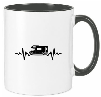 Wohnmobil | Herzschlag lustiger Spruch Geschenk Humor Geschenkidee Tasse