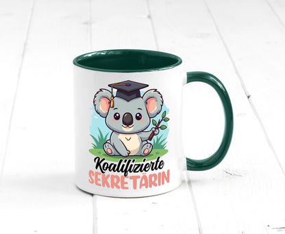 Koalifizierte Sekretärin | Büro Geschenkidee Arbeit Kollegen Humor Tasse