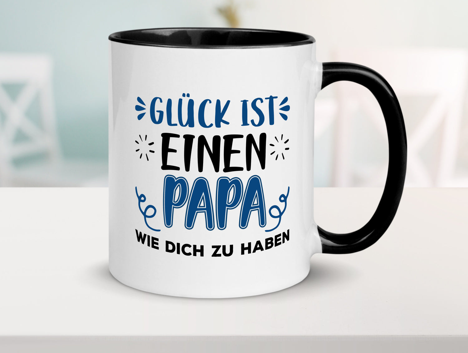 Einen Papa wie dich | Vater Tasse Vatertag Glück Geschenk Familie Geschenkidee