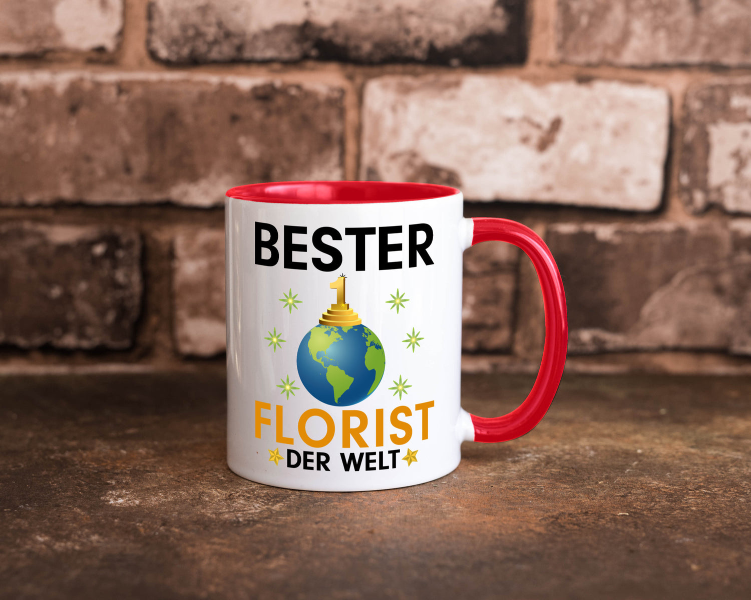 Welt Bester Florist | Blumen Verkäufer Humor Geschenkidee Tasse