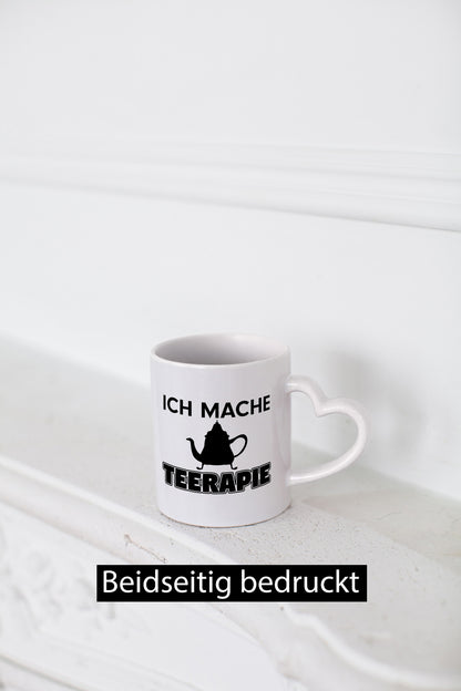 Ich mache Teerapie | Spruch Tasse Teetrinker Humor lustiger Geschenk